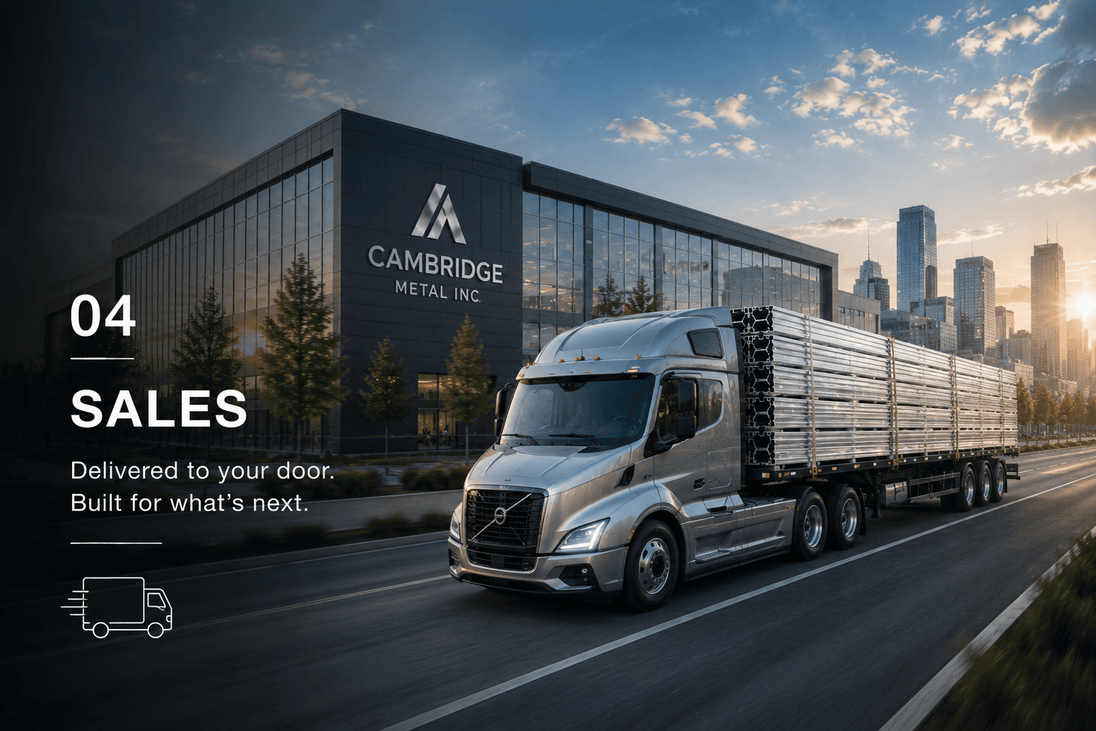04 Sales — delivered to your door, built for what's next